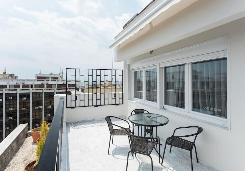 Penthouse Suite In The City Center Tesalónica Exterior foto